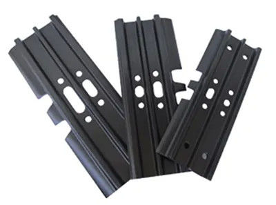 Black R55 R60 R80 R130 Excavator Track Shoes 35Mn 40Mn Material